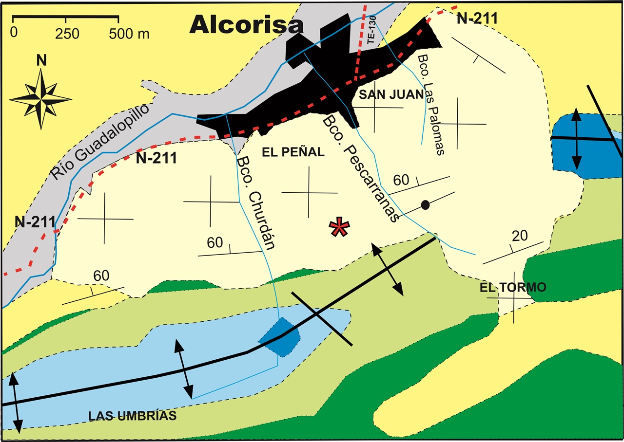 Croquis geologico